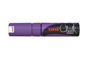 Folyékony krétamarker, UNI-BALL PWE-8K, lila