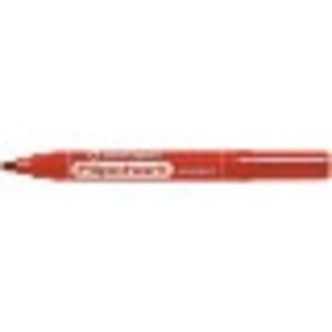 Flipchartmarker piros, 1-3mm kerek hegy