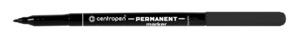 Permanent marker Centropen fekete 2536 kerek hegy, 2mm