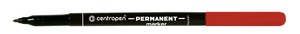 Permanent marker Centropen piros 2536 kerek hegy, 2mm