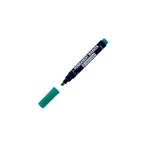 Centropen permanent marker, vágott hegy, zöld