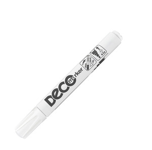 Lakkfilc ICO Deco Marker fehér, 2-4mm