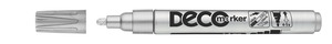 Lakkfilc ICO Deco Marker ezüst, 2-4mm