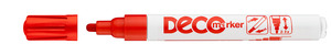 Lakkfilc ICO Deco Marker piros, 2-4mm