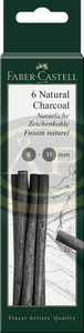 Faber-Castell Fasz&eacute;nr&uacute;d-k&eacute;szlet    6db-os nat&uacute;r PITT 6-11mm