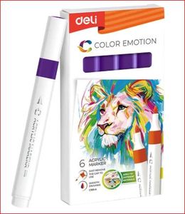 DELI Akrilmarker / színkód: 149 - Pail Lilac
