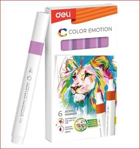 DELI Akrilmarker / színkód: 131 - Light Violet