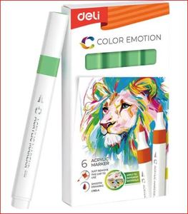 DELI Akrilmarker / színkód: 132 - Pea Green