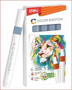 DELI Akrilmarker / színkód: 153 - Smoky Grey