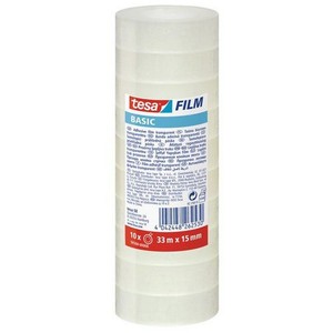 Ragasztószalag Tesa  Basic 15 mm x 33 fm, 10db/ csom