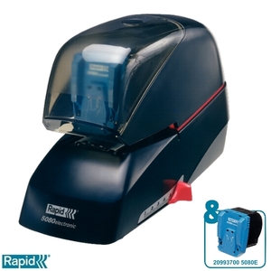 Elektromos tűzőgép Rapid 5080e Supreme fekete max. 80 laphoz 20993410