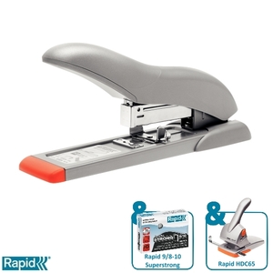 Tűzőgép Rapid HD70 ezüst/narancs max. 70 laphoz 21281405