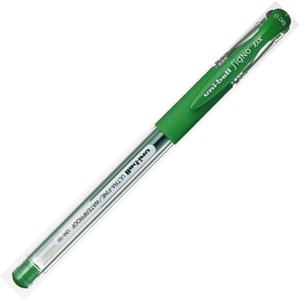 Zselés roller UNI-BALL UM-151 0,38mm zöld