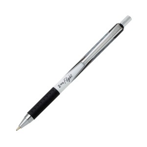 Golyóstoll Zebra Z-Grip Flight, gumifogós, fekete írás, 0,27mm írásvastagság