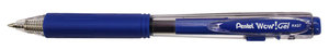 Pentel Zselés rollertoll WoW!GEL háromszög fogózóna 0,35mm kék K437-C