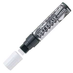 Pentel törölhető folyékony kréta extra vastag (10mm) vágott hegy, fehér SMW56-WO