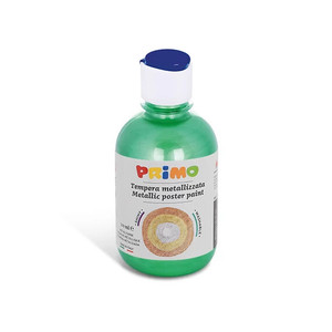 Tempera PRIMO 233TM metallic 300ml, z&ouml;ld