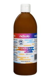 Tempera 500ml barna