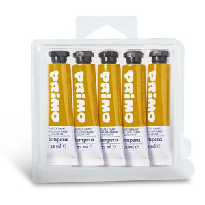 Tempera PRIMO tubusos 440TRA 12ml, okker