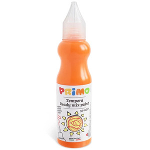 Tempera PRIMO 50ml, finomkih&uacute;z&oacute;val 2001BR50250 narancss&aacute;rga