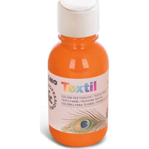 Textilfest&eacute;k PRIMO 410TX125250 125ml narancss&aacute;rga