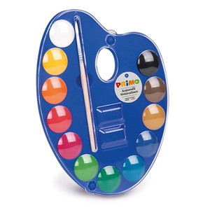 V&iacute;zfest&eacute;k PRIMO 101A12TO 12x O 25 mm, + paletta + ecset