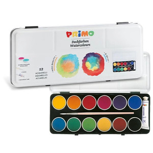 V&iacute;zfest&eacute;k PRIMO 133A12MGM 12x O 30 mm (nagygombos) + ecset + feh&eacute;r tempera