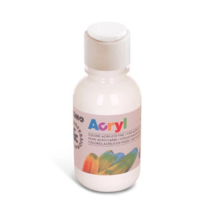 Akrilfest&eacute;k PRIMO HOBBY & PROFESSIONAL 402TA125100 125ml feh&eacute;r