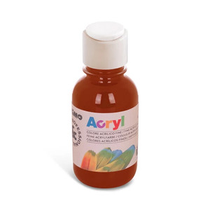 Akrilfest&eacute;k PRIMO HOBBY & PROFESSIONAL 402TA125730 125ml burnt barna