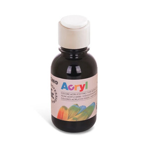 Akrilfest&eacute;k PRIMO HOBBY & PROFESSIONAL 402TA125800 125ml fekete