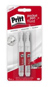Hibajavító toll Pritt, fém heggyel, 2db/bliszter