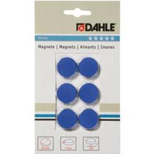 Mágnes kör 24mm KÉK DAHLE <6db/csom>