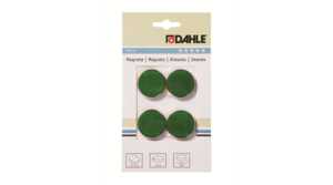 Mágnes kör 32mm zöld DAHLE <4db/csom>
