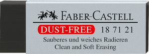 Faber-Castell Radír 20-as forgácsmentes nagy fekete színben