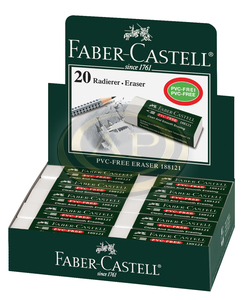 Faber-Castell Rad&iacute;r 7081N pvc-mentes feh&eacute;r sz&iacute;nben
