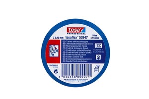 Szigetelőszalag TESA 53947-00, 10m x 15mm, kék