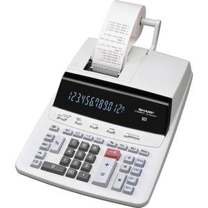 Asztali szalagos Számológép Sharp CS2635RHGYSE
