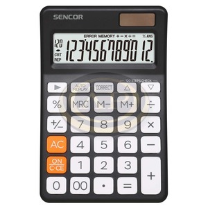 Sz&aacute;mol&oacute;g&eacute;p asztali Sencor SEC382/12, NAGY D&Ouml;NT&Ouml;TT KIJELZŐ