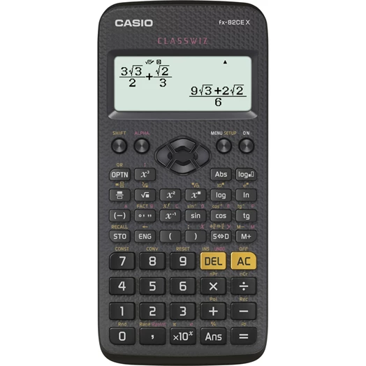 CASIO FX 82 CE X tudományos számológép, 379 funkció