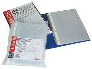 Genotherm lefűzhető Esselte Luxus víztiszta A4/55mic 10db/csomag 56061