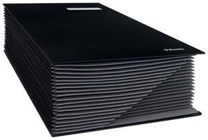 Aláírókönyv Esselte A4 20 részes fekete 621061