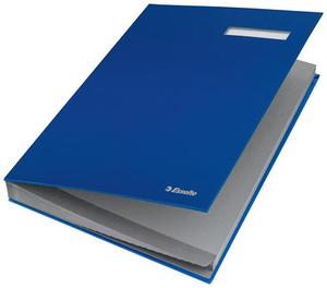 Aláírókönyv Esselte A4 20 részes kék 621063