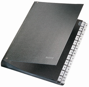 Előrendező karton Leitz A4 A-Z fekete 58250095