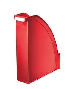 Iratpapucs Leitz Plus piros 24760025