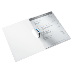 Leitz WOW Colorclip klipmappa, kék 41850036