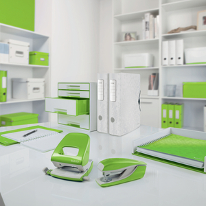 Leitz WOW spirálfüzet, A4, kockás, zöld (46380064 helyettesítője) 46380054