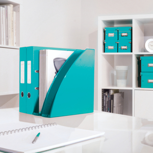 Leitz WOW spirálfüzet, A4, kockás, jégkék 46380051