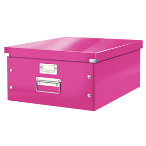 CLICK&STORE A3 méretű doboz, rózsaszín 60450023