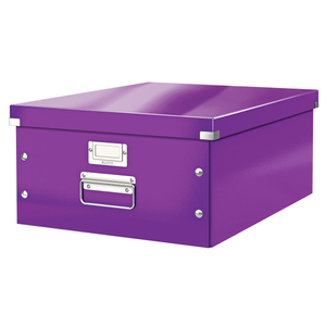 CLICK&STORE A3 méretű doboz, lila 60450062