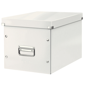 Leitz CLICK&STORE kocka doboz, L méret, fehér 61080001